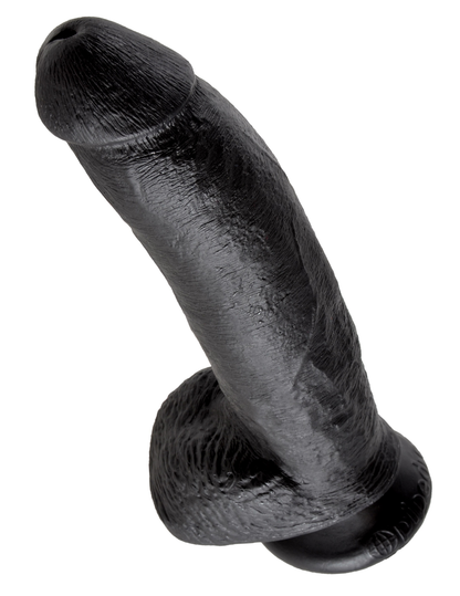 King Cock Realistic Dildo with balls 9inch Black-Adult Toys - Dildos - Realistic-King Cock-Danish Blue Adult Centres