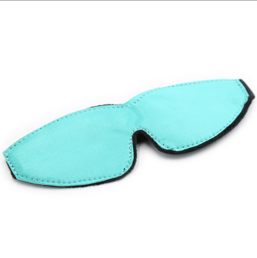 Poison Rose - Satin Shaped Blindfold-Bondage & Fetish - Mask, Hood, Blindfolds-Poison Rose-Danish Blue Adult Centres