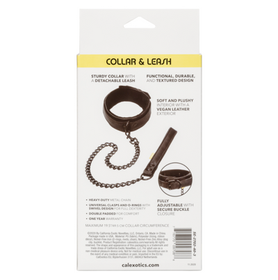Boundless Collar and Leash-Bondage & Fetish - Cuffs & Restraints-CalExotics-Danish Blue Adult Centres