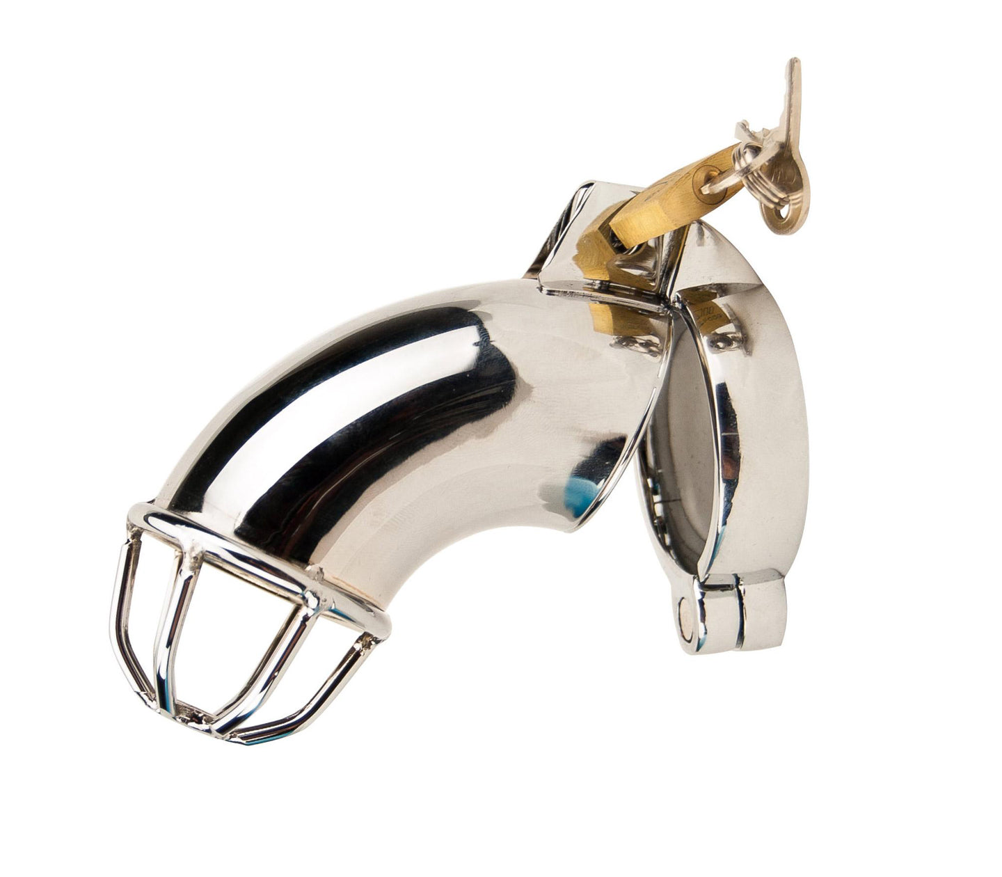 Love in Leather- Solid Cage 45MM-Adult Toys - Bondage & Fetish - Cages-Love In Leather-Danish Blue Adult Centres