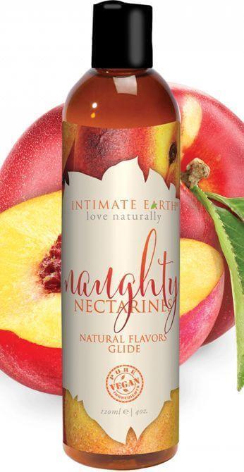 Intimate Earth- Naughty Peaches-Lubricants & Essentials - Lube - Flavours-Intimate Earth-Danish Blue Adult Centres