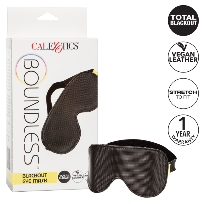 Boundless Blackout Eye Mask-Bondage & Fetish - Mask, Hood, Blindfolds-CalExotics-Danish Blue Adult Centres