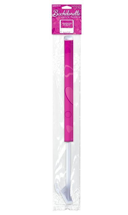 Pipedream Bachelorette Party Car Flag (Pink)-Novelty - Party-Pipedream-Danish Blue Adult Centres