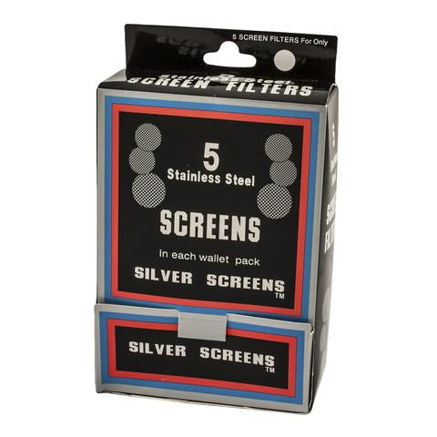 Pipe Cone Silver Screens - 5 Pack-Lifestyle - Smoking Accessories-Spespo-Danish Blue Adult Centres
