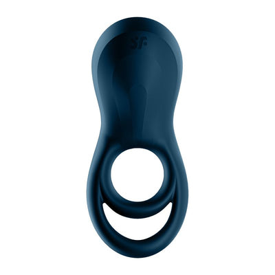 Satisfyer Epic Duo Cockring w Bluetooth & App-Adult Toys - Cock Rings - Vibrating-Satisfyer-Danish Blue Adult Centres