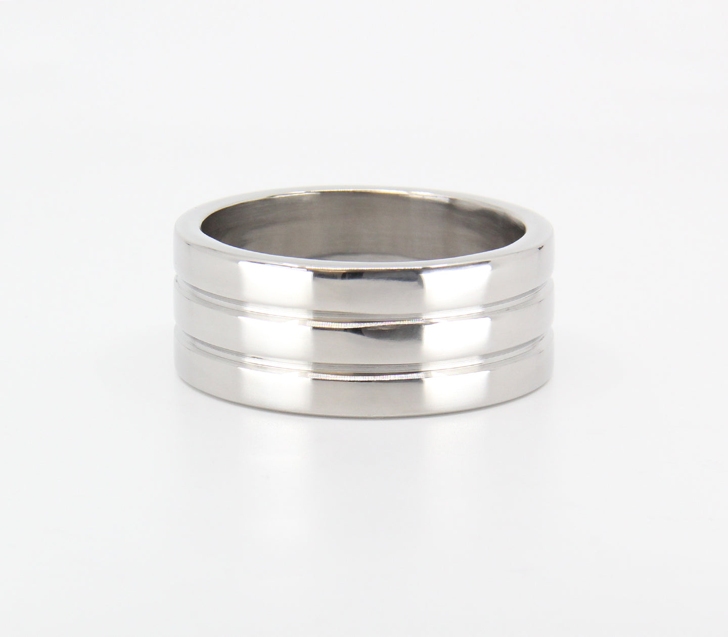 Love In Leather - Stainless Steel Cock Ring - Brick Wall-Unclassified-Love In Leather-Danish Blue Adult Centres