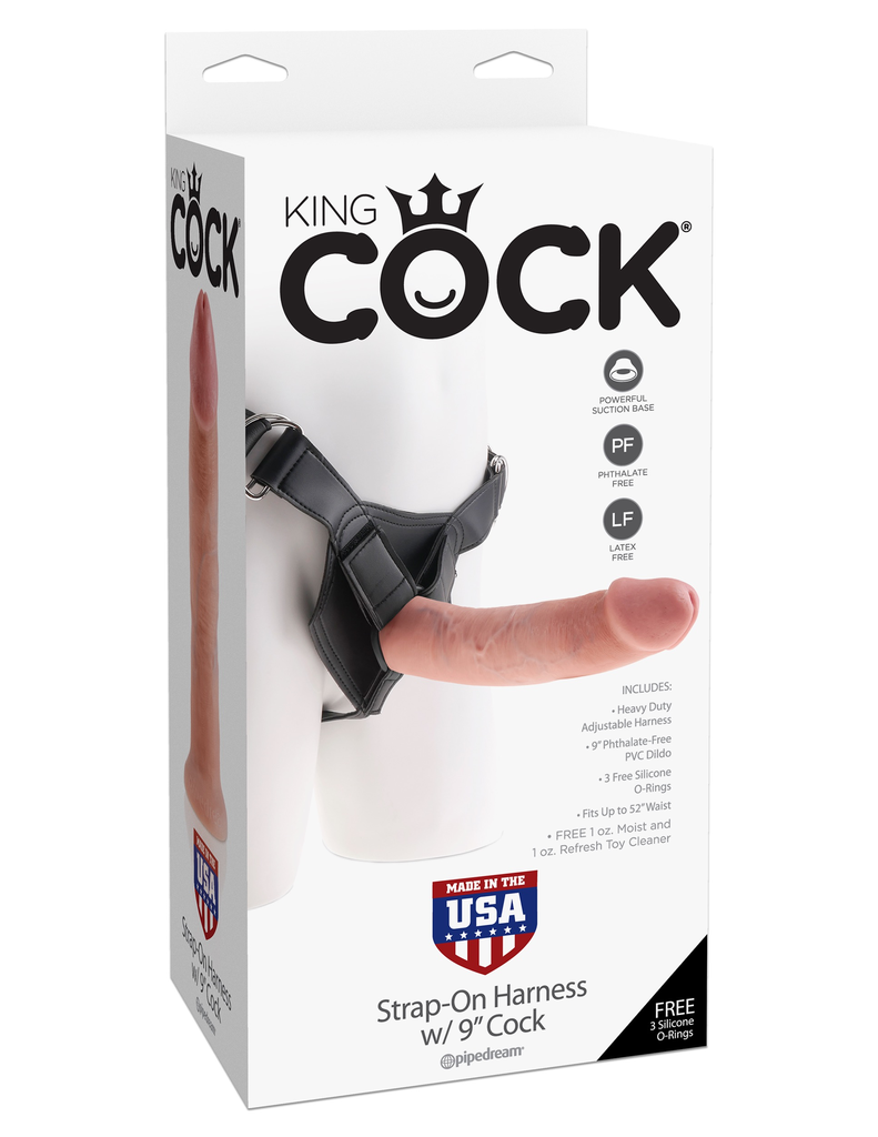 King Cock Strapons-Adult Toys - Strap On - Kits-King Cock-Danish Blue Adult Centres