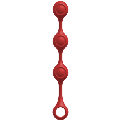 KINK - Anal Essentials Weighted Silicone Anal Balls-Adult Toys - Anal - BeadsBalls-Kink-Danish Blue Adult Centres