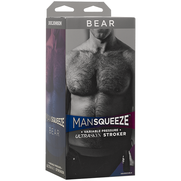 Man Squeeze - Bear Ass-Adult Toys - Masturbators-Doc Johnson-Danish Blue Adult Centres