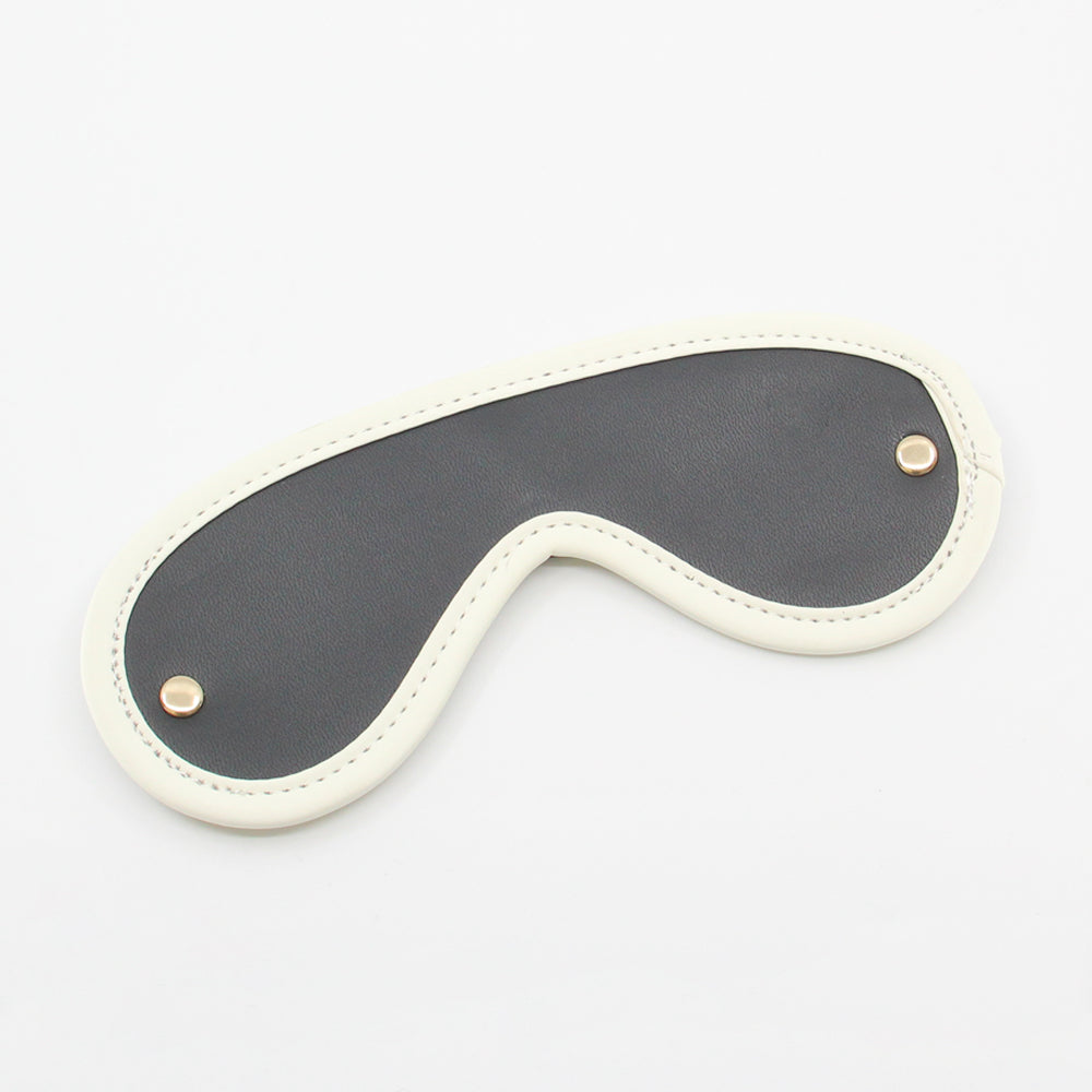 Love in Leather - Black & Glow in the Dark Blindfold-Clothing - Leather & Fetish-Love In Leather-Danish Blue Adult Centres
