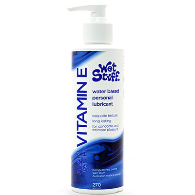 Wet Stuff Vitamin E-Lubricants & Essentials - Lube - Water Based-Wet Stuff-Danish Blue Adult Centres
