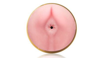Fleshlight Pink Butt Stamina Training Unit (Gold)-Adult Toys - Masturbators-Fleshlight-Danish Blue Adult Centres