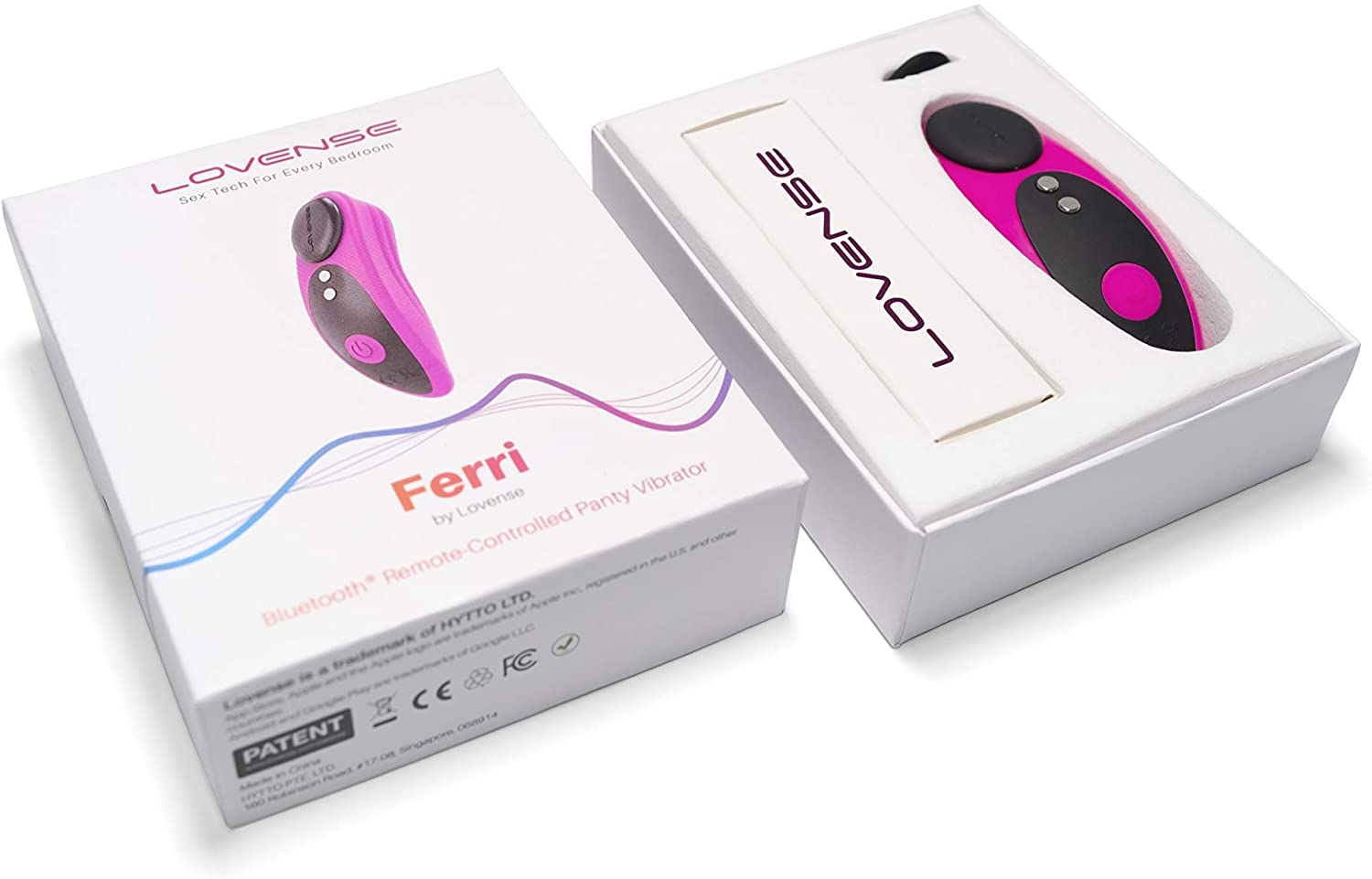 Ferri - Tiny Versatile & Powerful Magnetic Panty Vibrator by Lovense-Adult Toys - Vibrators - Remote Controllable-Lovense-Danish Blue Adult Centres