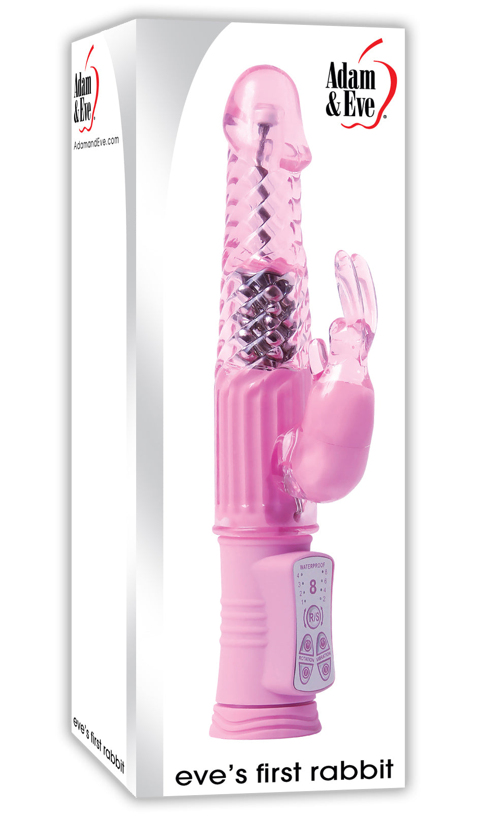 Adam & Eve-Eve's First Rabbit 9inch Vibrator (Pink)-Adult Toys - Vibrators - Rabbits-Adam & Eve-Danish Blue Adult Centres