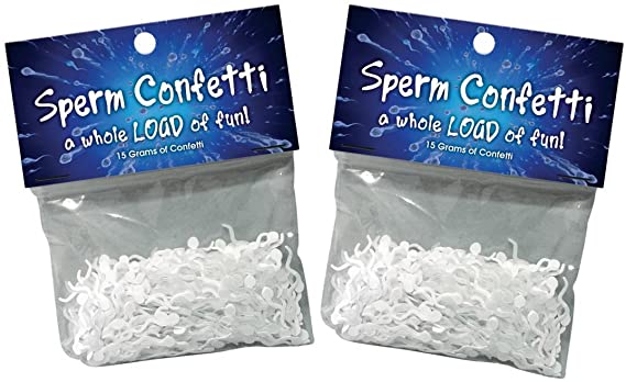 Sperm Confetti-Novelty - Party-Kheper Products-Danish Blue Adult Centres