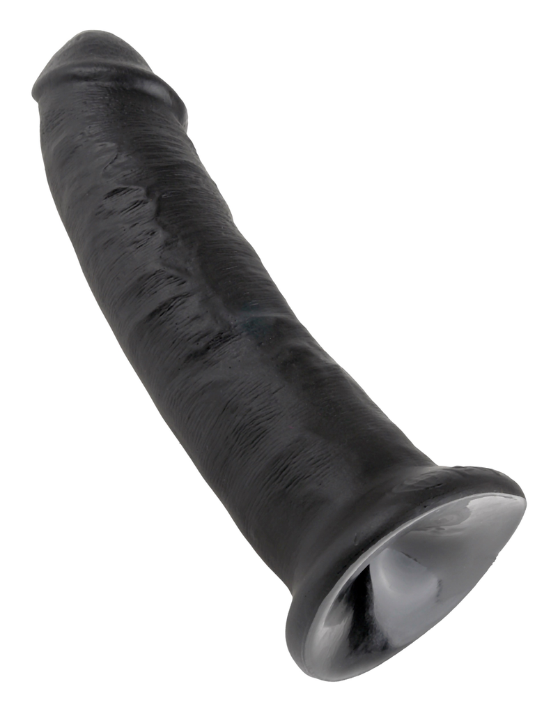 King Cock Realistic Dildo without balls 9 inch Black