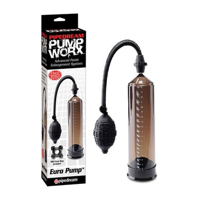 Pipedream Pump Worx EURO (Black)-Adult Toys - Pumps-Pipedream-Danish Blue Adult Centres