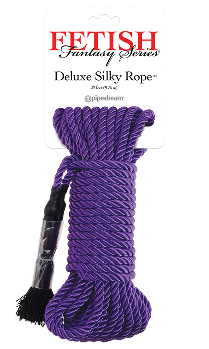 Fetish Fantasy Series Deluxe Silky Rope 9.75mtr-Bondage & Fetish - Cuffs & Restraints-Pipedream-Danish Blue Adult Centres