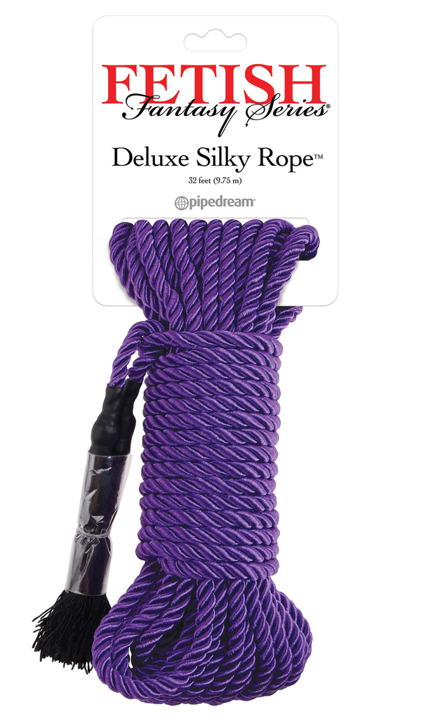 Fetish Fantasy Series Deluxe Silky Rope 9.75mtr-Bondage & Fetish - Cuffs & Restraints-Pipedream-Danish Blue Adult Centres