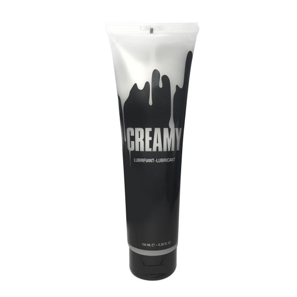 Creamy Fake Sperm Lubricant 150ml (5.28 fl.oz)-Lubricants & Essentials - Lube - Water Based-Creamy-Danish Blue Adult Centres