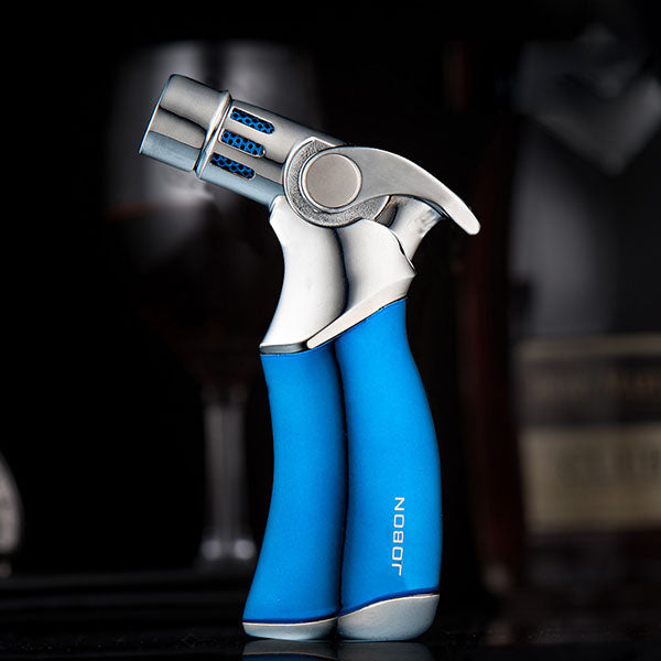 Jobon '4 Burner' Jet Lighter MT10 - 10cm-Unclassified-Jobon-Danish Blue Adult Centres