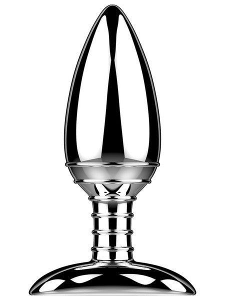 Nexus Cestos Aluminium Remote Control Vibrating Butt Plug-Adult Toys - Anal - Prostate Stimulators-Nexus-Danish Blue Adult Centres