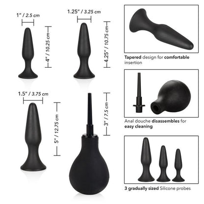 Ultimate Anal Kit-Adult Toys - Anal - Plugs-CalExotics-Danish Blue Adult Centres