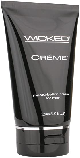 Wicked Creme - Masturbation Cream for Men 120ml (4 fl.oz)-Lubricants & Essentials - Creams & Sprays - Masturbation-Wicked-Danish Blue Adult Centres