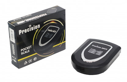 0.01g/200g WD171 Precision Arch Digital Scales (Black)-Lifestyle - Scales - 0.01-Precision-Danish Blue Adult Centres