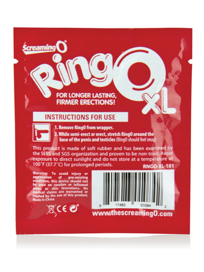 ScreamingO RingO XL Cock Ring (Clear)-Adult Toys - Cock Rings-ScreamingO-Danish Blue Adult Centres