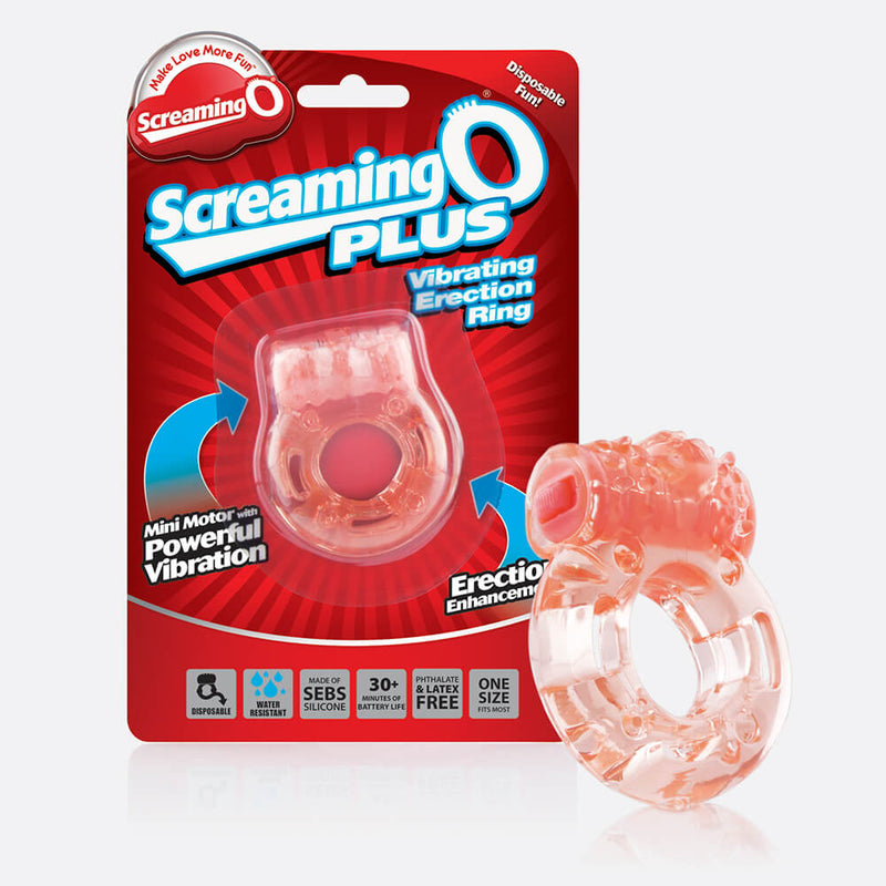 ScreamingO  Plus - Vibrating Erection Ring
