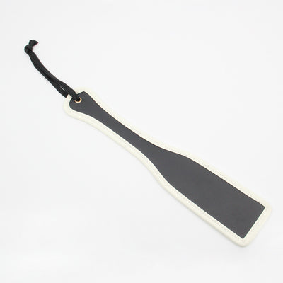 Love In Leather - Black & Glow in the Dark Paddle.-Bondage & Fetish - Cuffs & Restraints-Love In Leather-Danish Blue Adult Centres