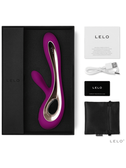 Lelo - Soraya 2-Adult Toys - Vibrators - Rabbits-Lelo-Danish Blue Adult Centres