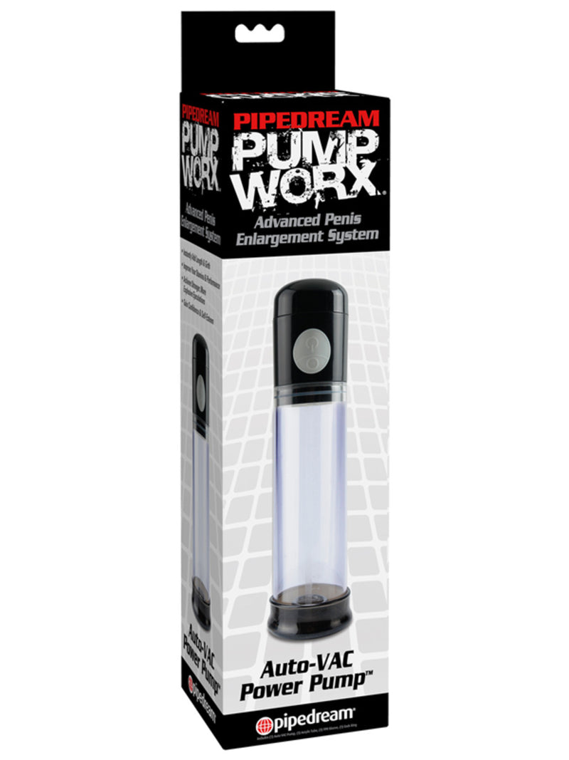 Pump Worx Auto-Vac Power Pump-Adult Toys - Pumps-Pipedream-Danish Blue Adult Centres