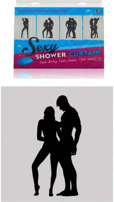 SI Novelties Sexy Shower Curtain Female/Male
