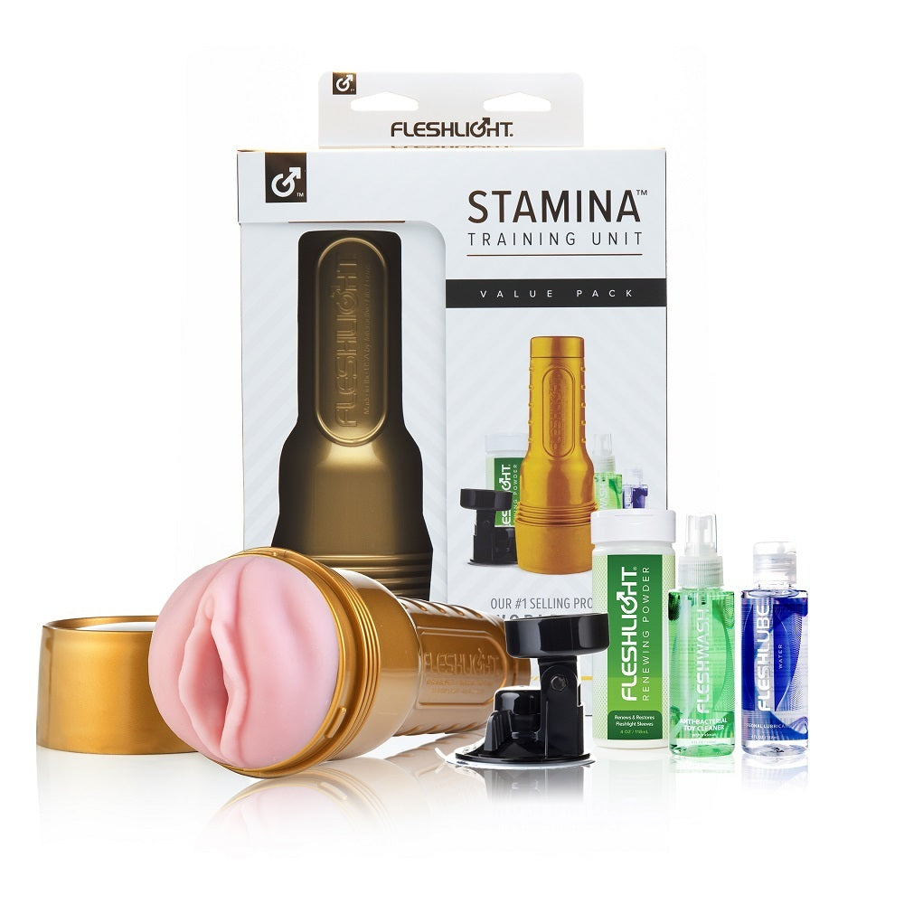 Fleshlight Stamina Training Unit Value Pack-Adult Toys - Masturbators-Fleshlight-Danish Blue Adult Centres