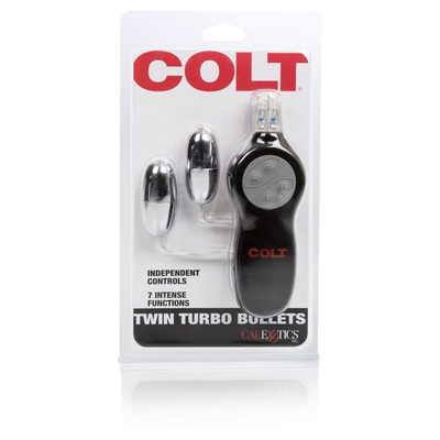 CalEx Colt Twin Turbo Bullets (Silver)-Unclassified-Colt-Danish Blue Adult Centres