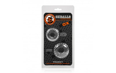Oxballs TruckT 2 Piece Cock & Balls Ring Set-Adult Toys - Cock Rings-Oxballs-Danish Blue Adult Centres