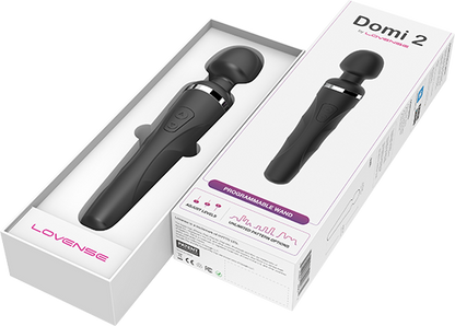 Lovense Domi 2 Programmable Vibrating Wand-Adult Toys - Vibrators - Wands-Lovense-Danish Blue Adult Centres