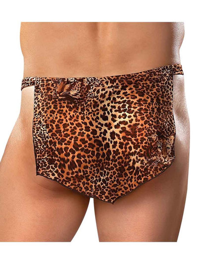 Male Power Jungle Stud Novelty Thong (OS)-Clothing - Underwear & Panties - Mens& - Room in Front-Male Power-Danish Blue Adult Centres