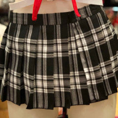 Poison Rose School Girl Skirt L/XL (Black)-Clothing - Costumes-Poison Rose-Danish Blue Adult Centres