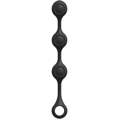 KINK - Anal Essentials Weighted Silicone Anal Balls-Adult Toys - Anal - BeadsBalls-Kink-Danish Blue Adult Centres