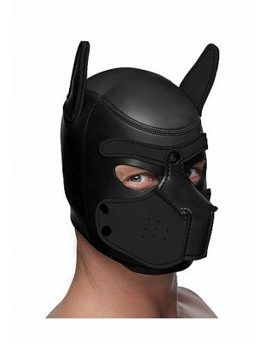 Neoprene Puppy Hood - Black-Bondage & Fetish - Mask, Hood, Blindfolds-Daytona-Danish Blue Adult Centres