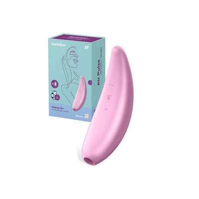 Satisfyer Curvy 3+-Adult Toys - Vibrators - Clitoral Suction-Satisfyer-Danish Blue Adult Centres