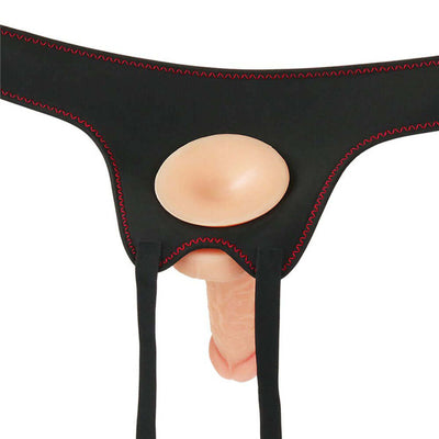 Lovetoy Ingen - 8.5-inch Strap On-Adult Toys - Strap On - Attachments-LoveToy-Danish Blue Adult Centres