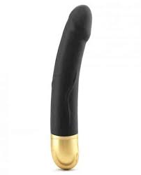 Dorcel Real Vibration Vibrator M (Black/Gold)-Adult Toys - Vibrators-Dorcel-Danish Blue Adult Centres