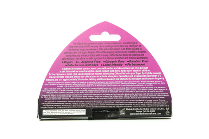 Wicked Awaken Clitoral Massage Gel 8.6ml.-Lubricants & Essentials - Creams & Sprays - Arousal-Wicked-Danish Blue Adult Centres