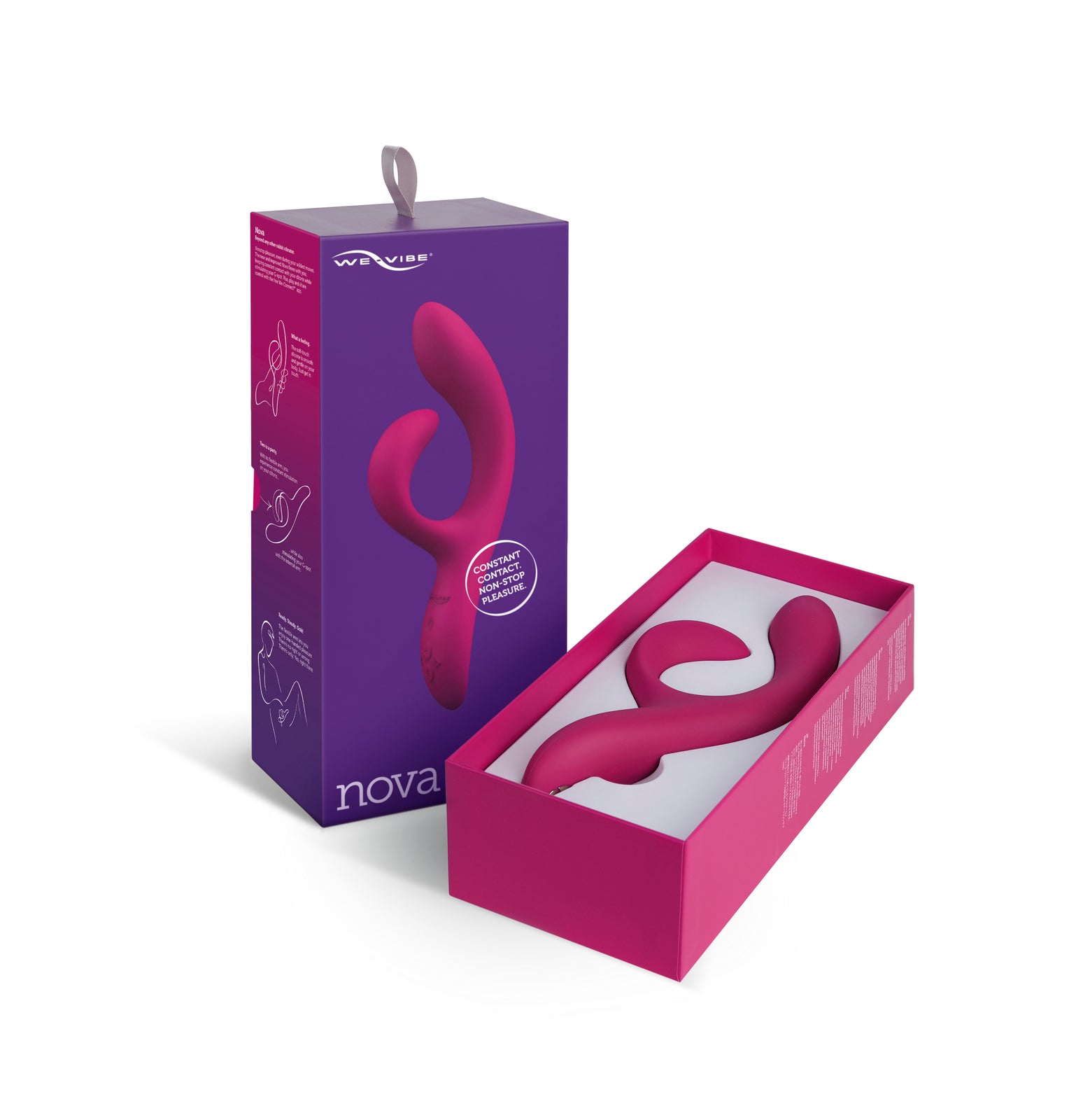 We-Vibe Nova 2-Adult Toys - Vibrators - Rabbits-We-Vibe-Danish Blue Adult Centres