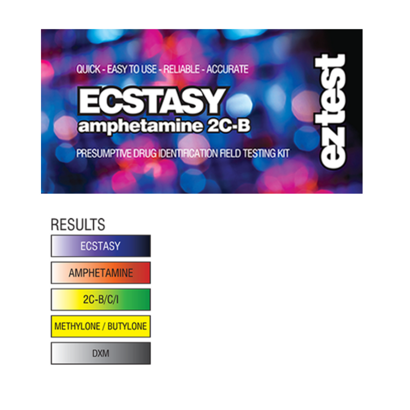 Ez-Test Ecstasy - Single Test-Lifestyle - Testing Equipmet-EZ Test-Danish Blue Adult Centres