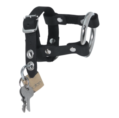 Spartacus - Locking Cock And Ball Harness-Adult Toys - Bondage & Fetish - Cages-Spartacus-Danish Blue Adult Centres